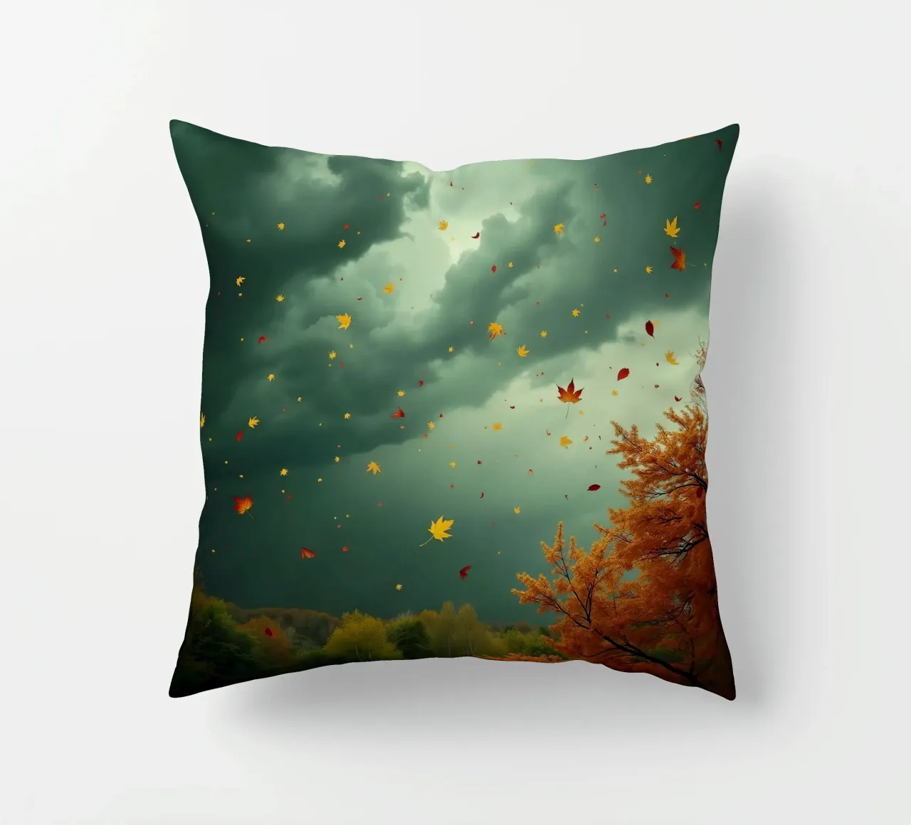 Tempesta d'autunno_1 cuscino da Fantasie & Mystikwelten by LK