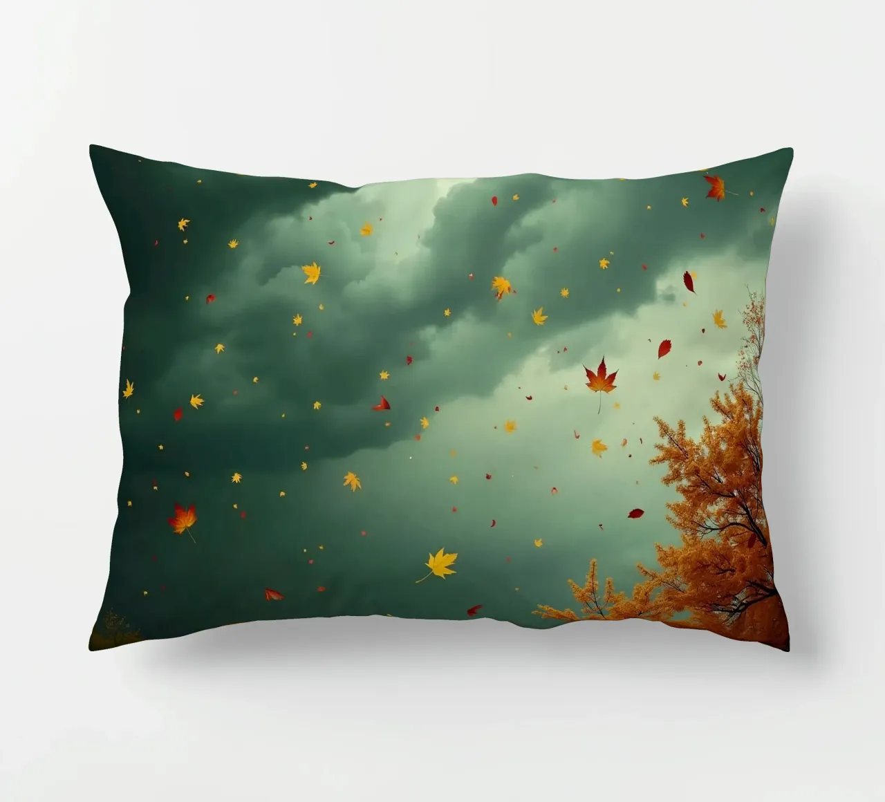 Tempesta d'autunno_1 cuscino da Fantasie & Mystikwelten by LK