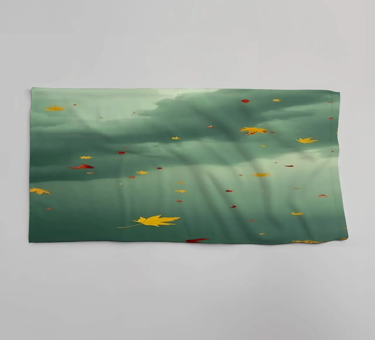Tempesta d'autunno_1 asciugamano da bagno da Fantasie & Mystikwelten by LK
