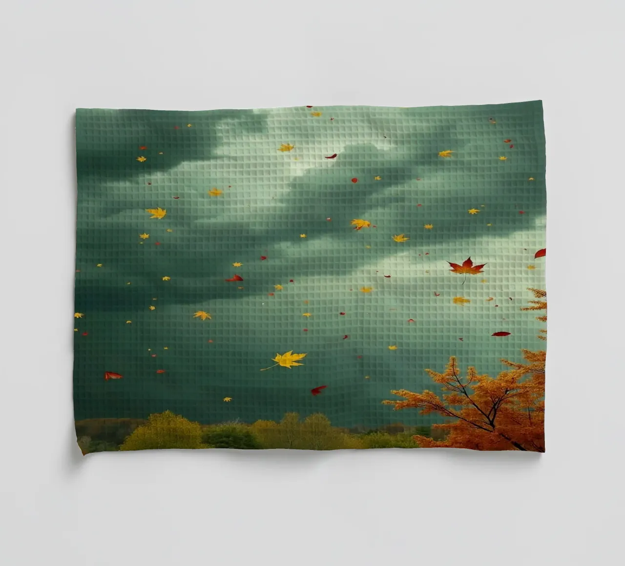 Tempesta d'autunno_1 canovaccio da cucina da Fantasie & Mystikwelten by LK
