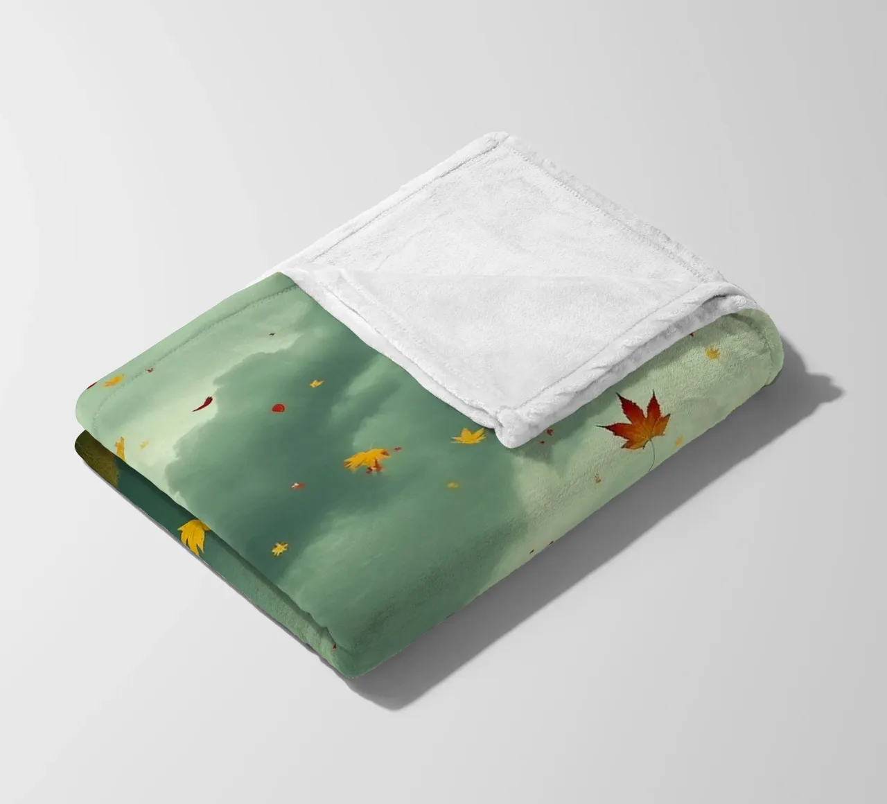 Tempesta d'autunno_1 coperta in pile da Fantasie & Mystikwelten by LK
