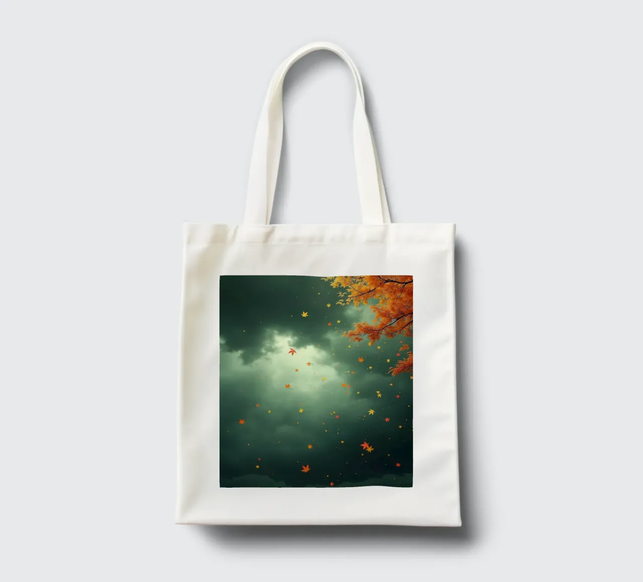 Tempesta d'autunno_2 borsa in juta da Fantasie & Mystikwelten by LK