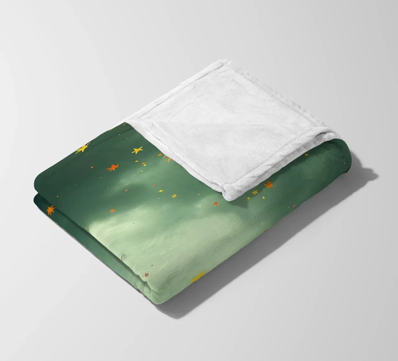 Tempesta d'autunno_2 coperta in pile da Fantasie & Mystikwelten by LK