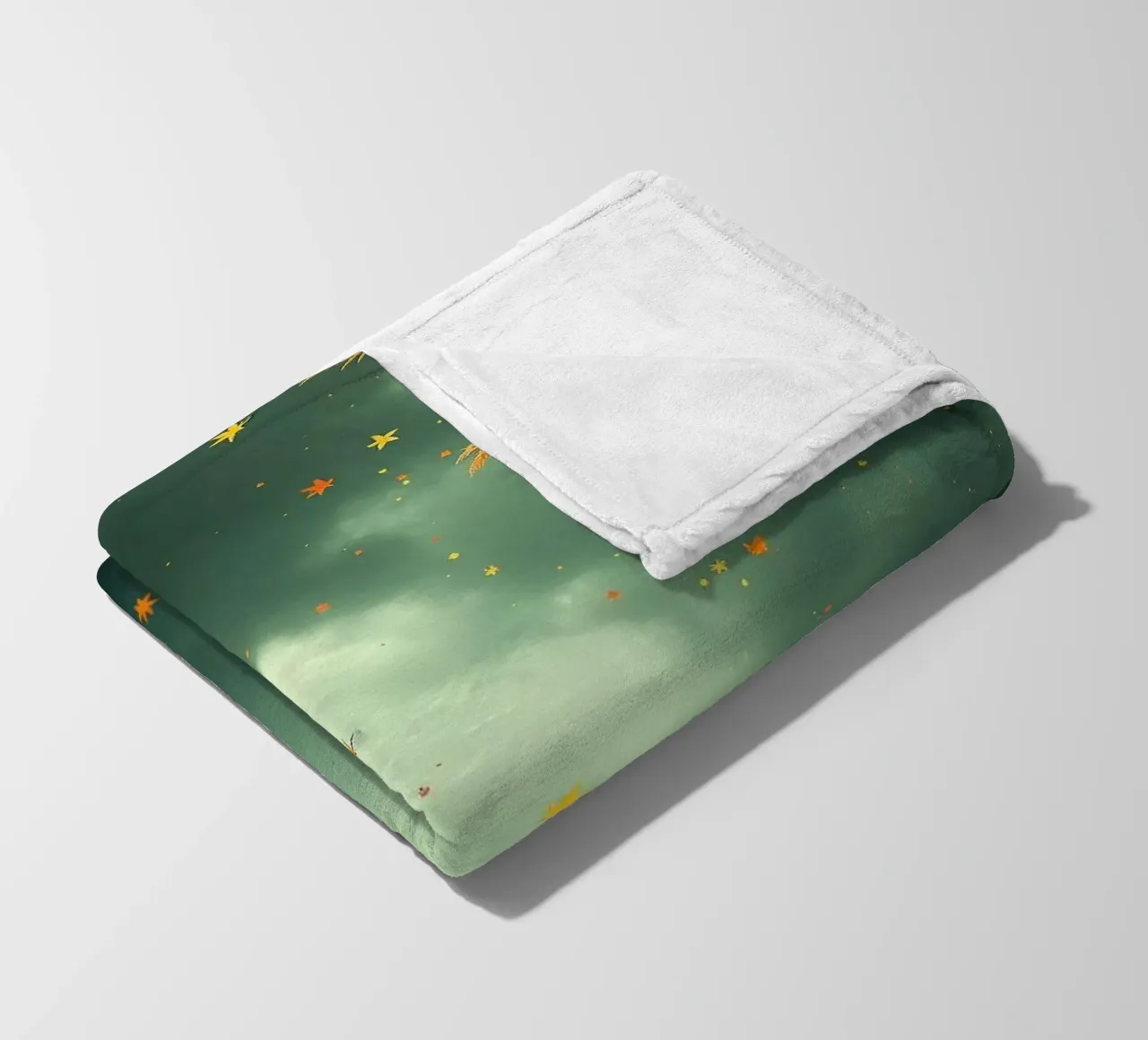 Tempesta d'autunno_2 coperta in pile da Fantasie & Mystikwelten by LK