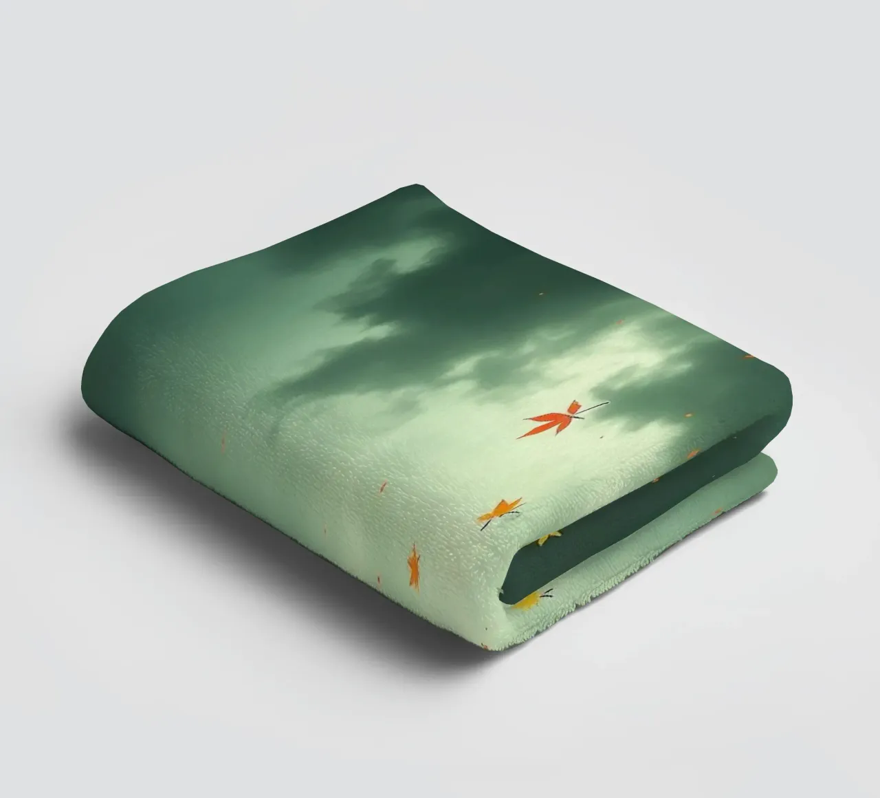 Tempesta d'autunno_2 asciugamano da bagno da Fantasie & Mystikwelten by LK