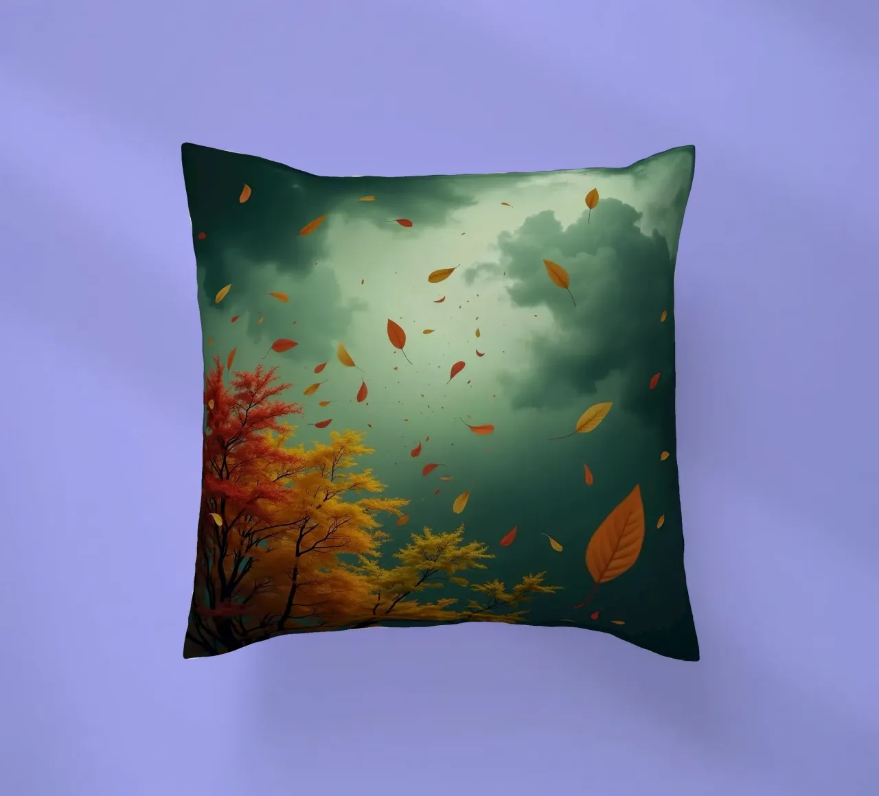 Tempesta d'autunno_3 cuscino da Fantasie & Mystikwelten by LK