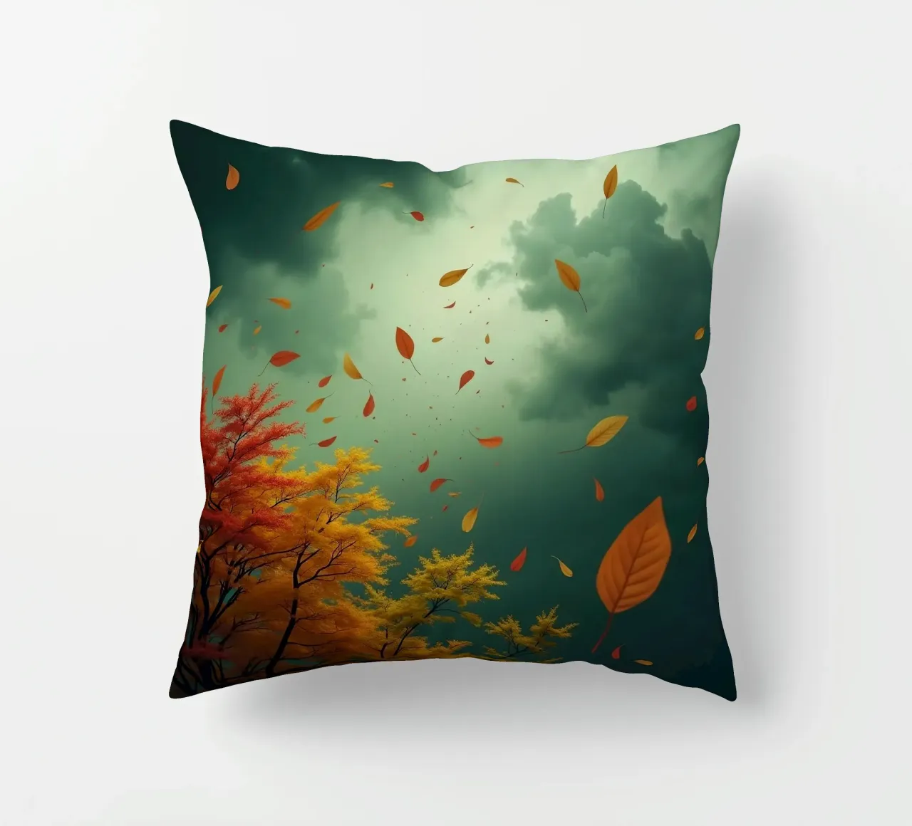 Tempesta d'autunno_3 cuscino da Fantasie & Mystikwelten by LK