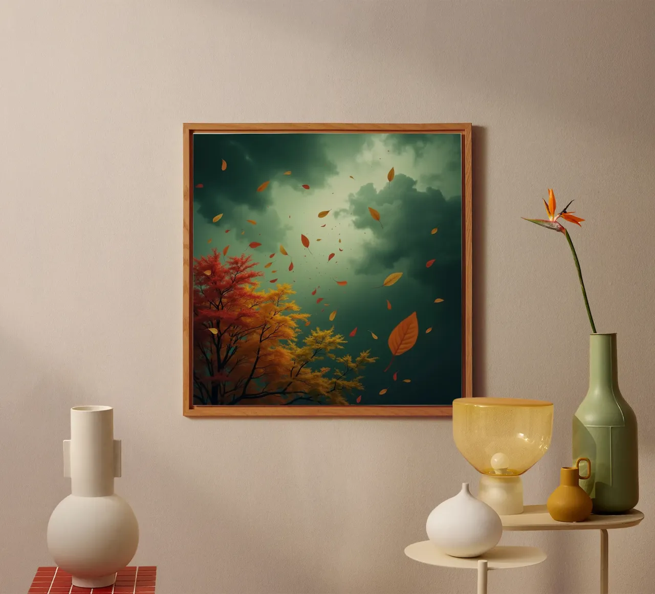 Tempesta d'autunno_3 alluminio dibond da Fantasie & Mystikwelten by LK