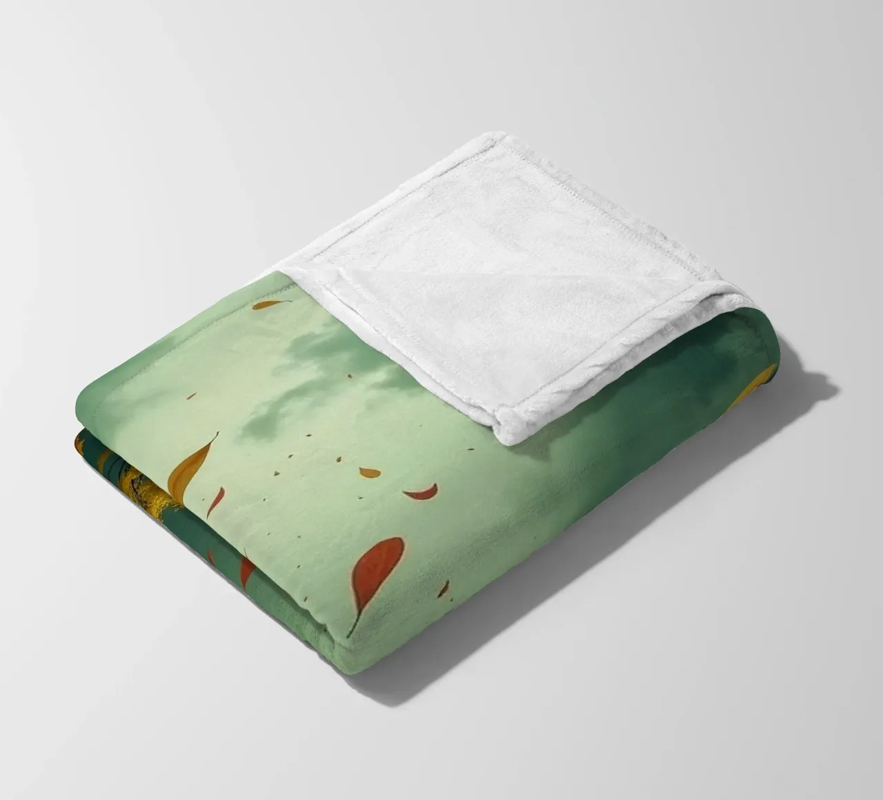 Tempesta d'autunno_3 coperta in pile da Fantasie & Mystikwelten by LK