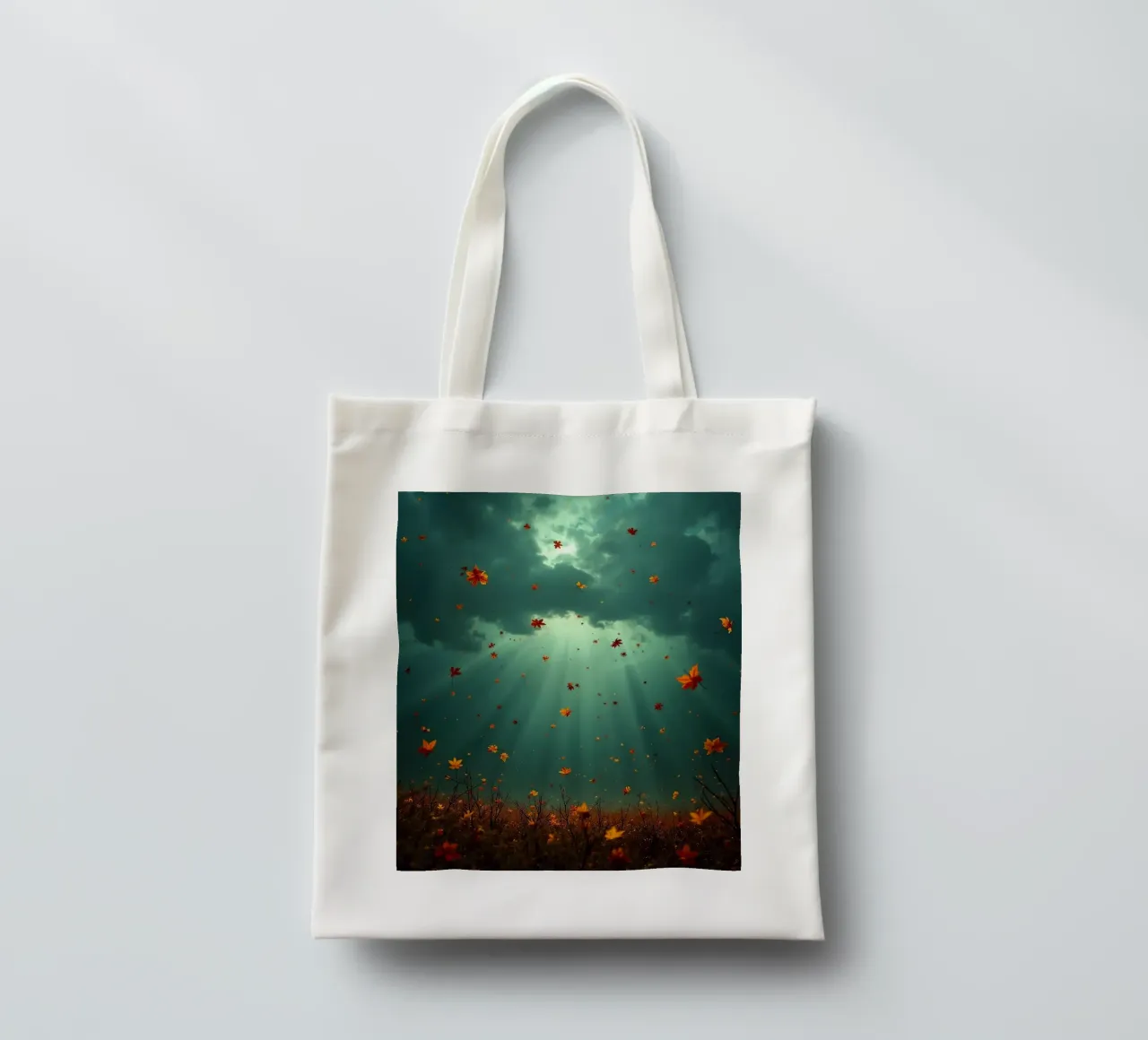 Tempesta d'autunno_4 borsa in juta da Fantasie & Mystikwelten by LK