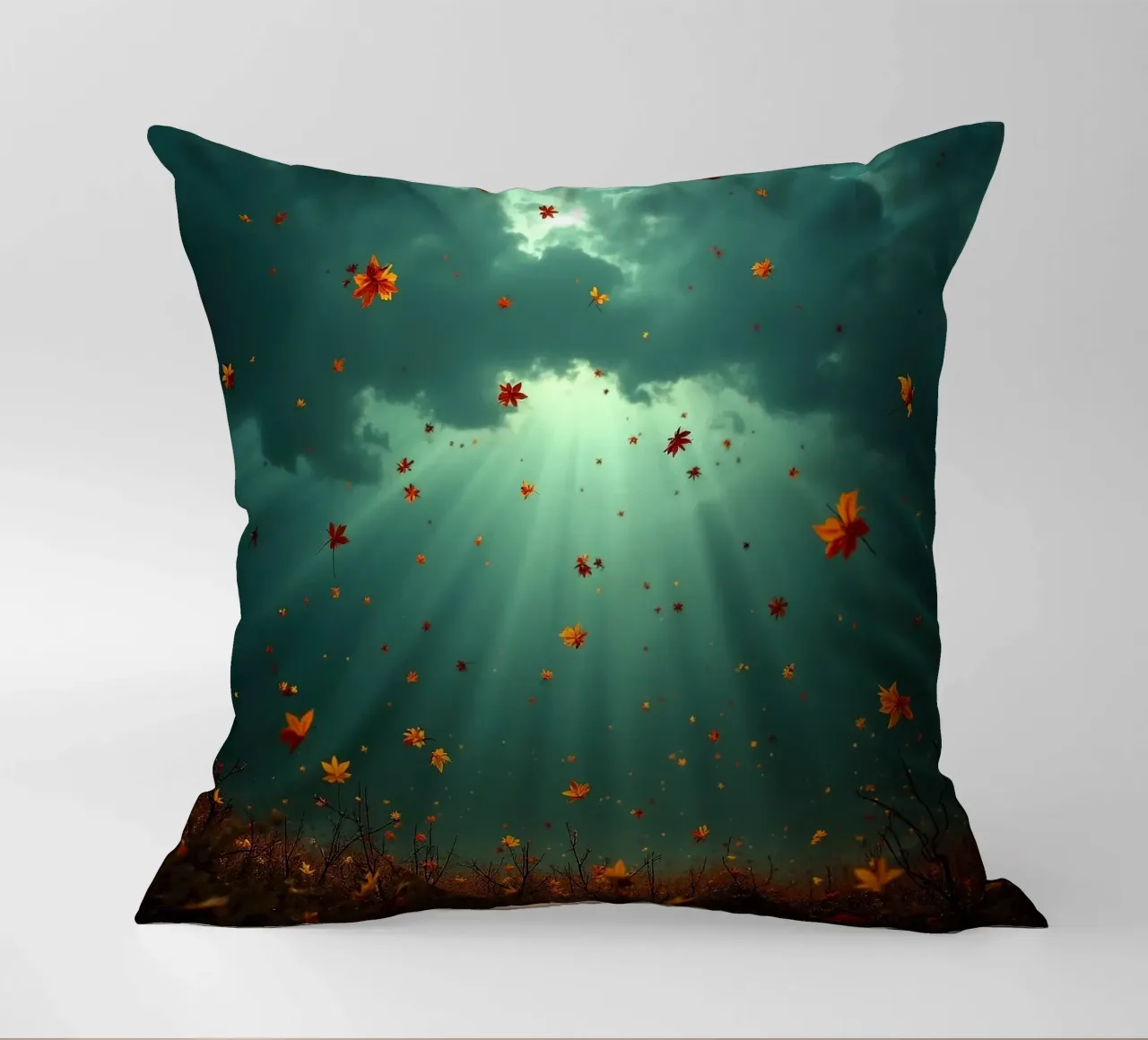 Tempesta d'autunno_4 cuscino da Fantasie & Mystikwelten by LK