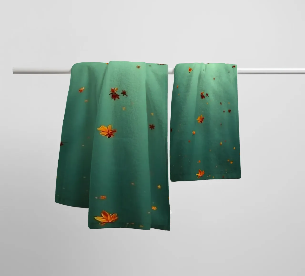 Tempesta d'autunno_4 asciugamano da bagno da Fantasie & Mystikwelten by LK