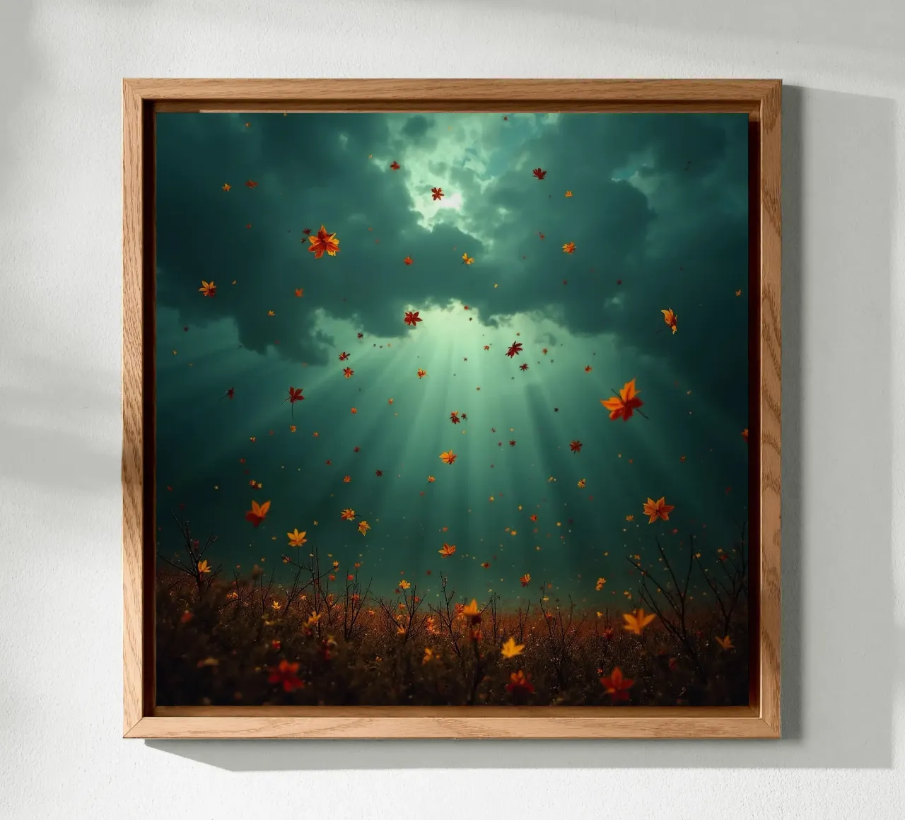 Tempesta d'autunno_4 alluminio dibond da Fantasie & Mystikwelten by LK
