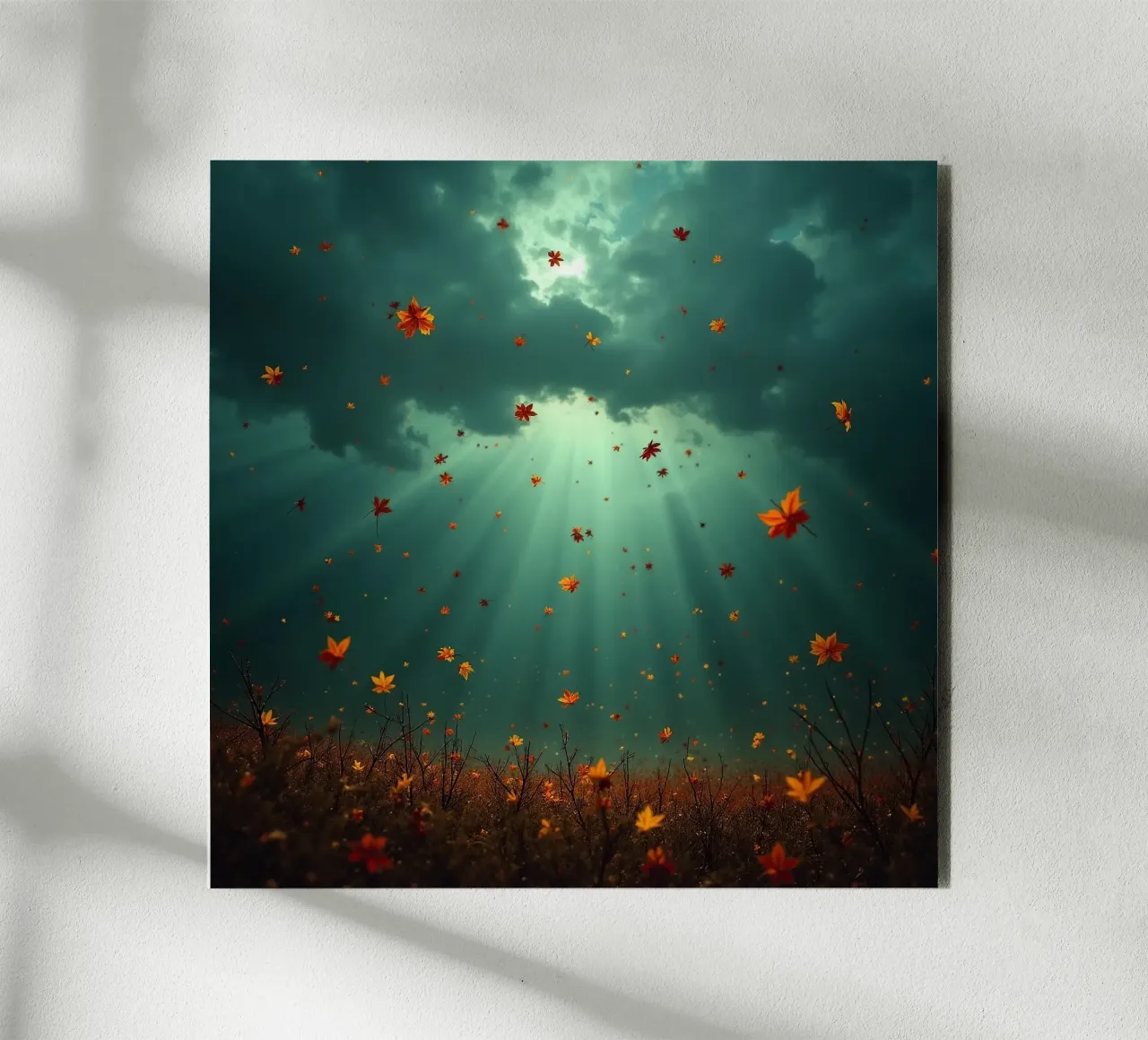 Tempesta d'autunno_4 alluminio dibond da Fantasie & Mystikwelten by LK