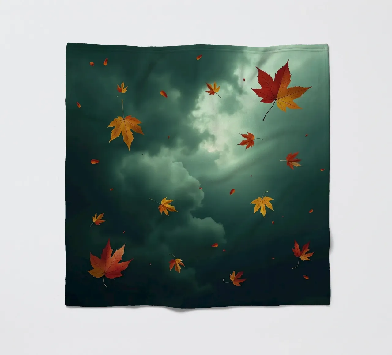 Tempesta d'autunno_5 coperta in pile da Fantasie & Mystikwelten by LK