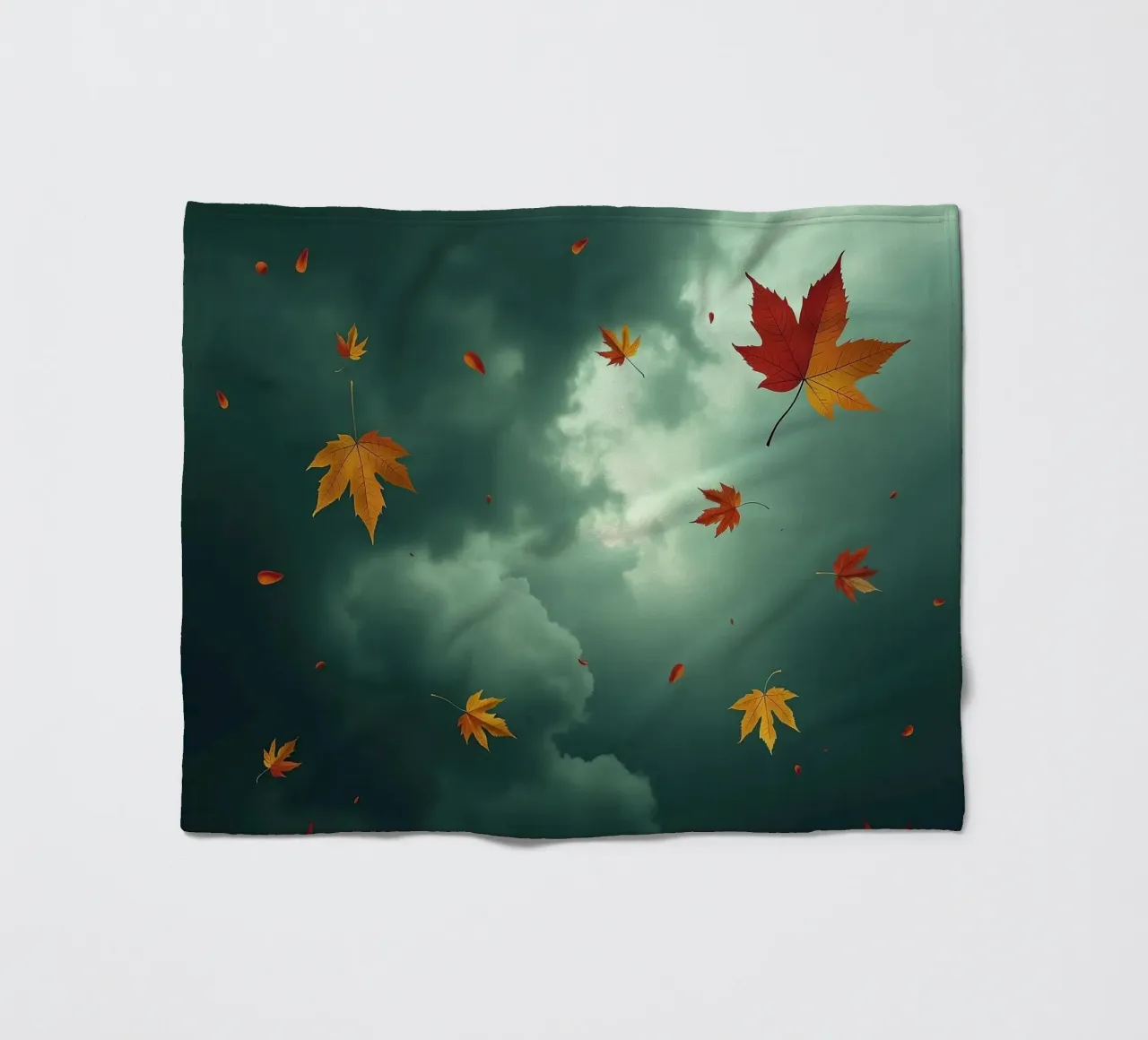 Tempesta d'autunno_5 coperta in pile da Fantasie & Mystikwelten by LK