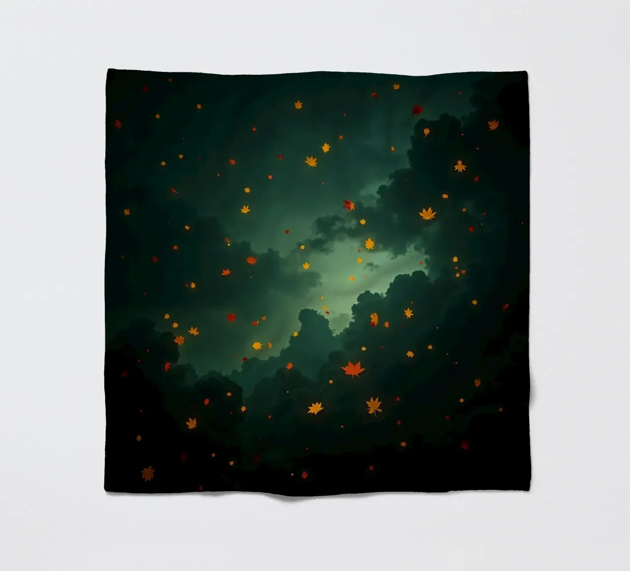 Tempesta d'autunno_6 coperta in pile da Fantasie & Mystikwelten by LK
