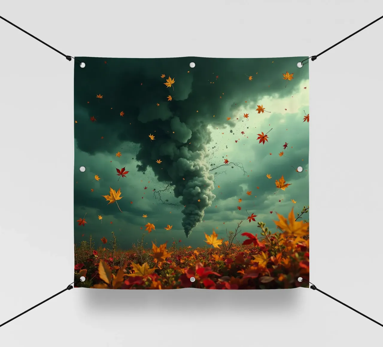 Tempesta d'autunno_7 telo in pvc da Fantasie & Mystikwelten by LK