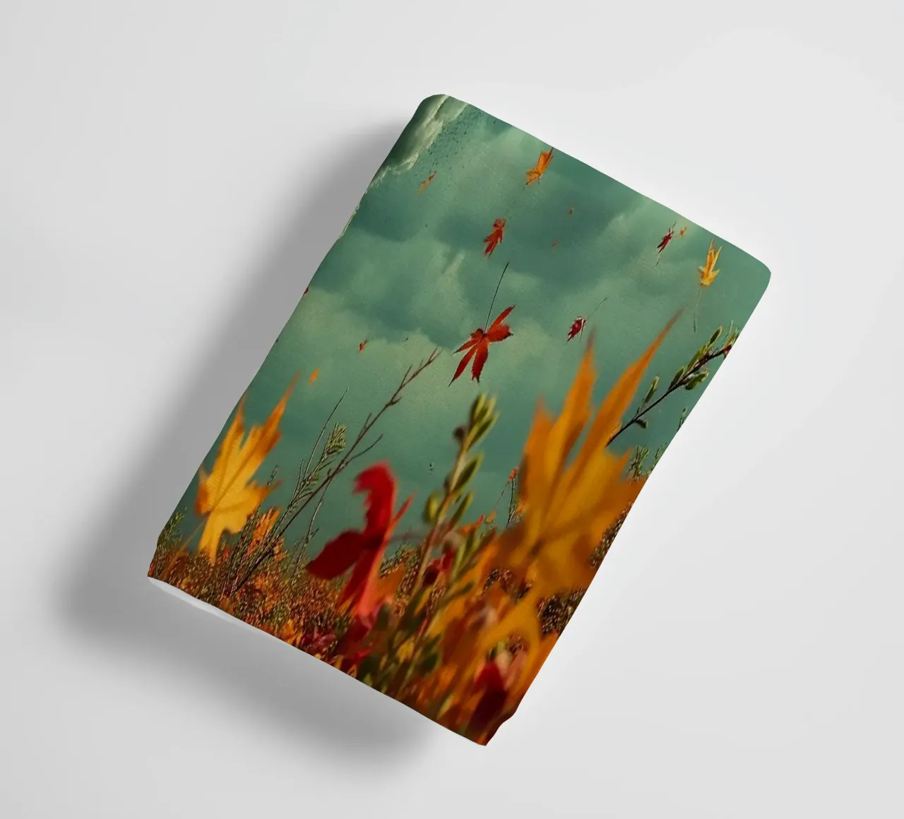 Tempesta d'autunno_7 asciugamano da bagno da Fantasie & Mystikwelten by LK