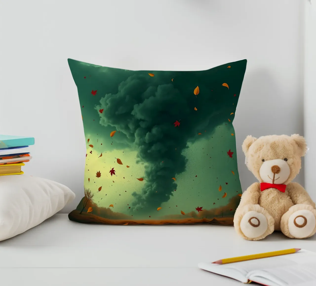 Tempesta d'autunno_8 cuscino da Fantasie & Mystikwelten by LK