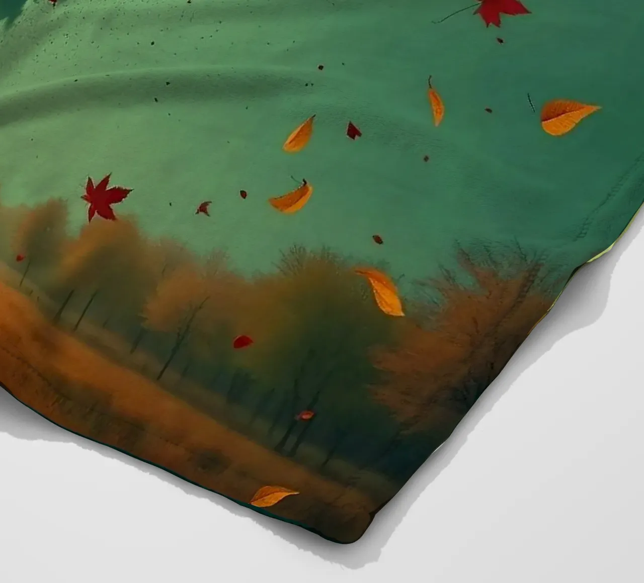 Tempesta d'autunno_8 coperta in pile da Fantasie & Mystikwelten by LK