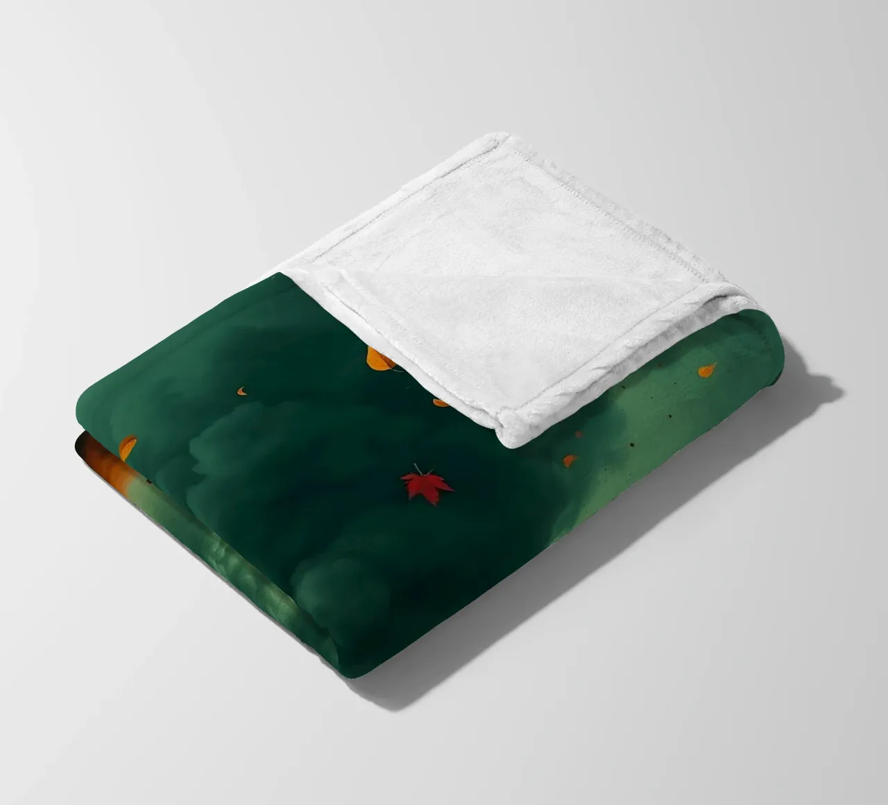 Tempesta d'autunno_8 coperta in pile da Fantasie & Mystikwelten by LK