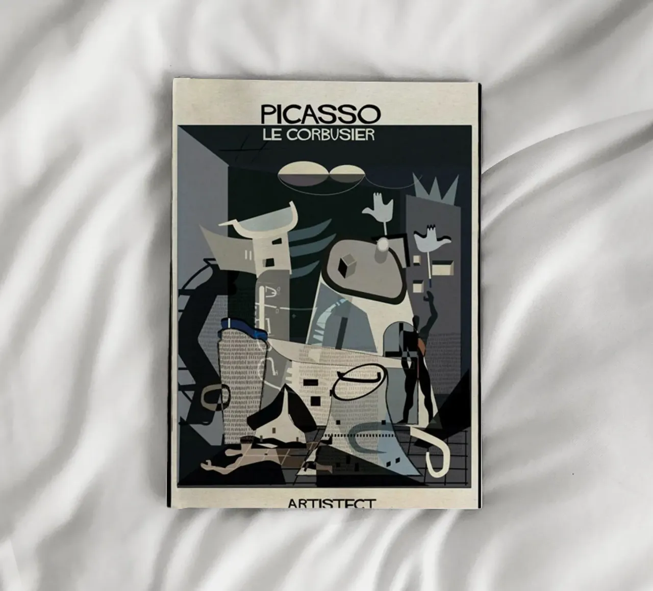abstract painting by Pablo Picasso notebook by eternal nino