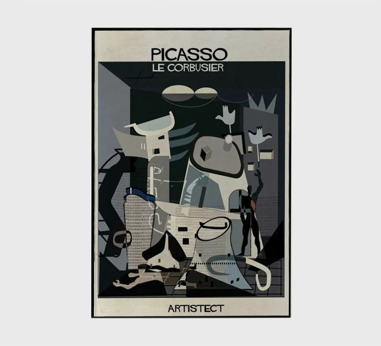 abstract painting by Pablo Picasso notebook by eternal nino
