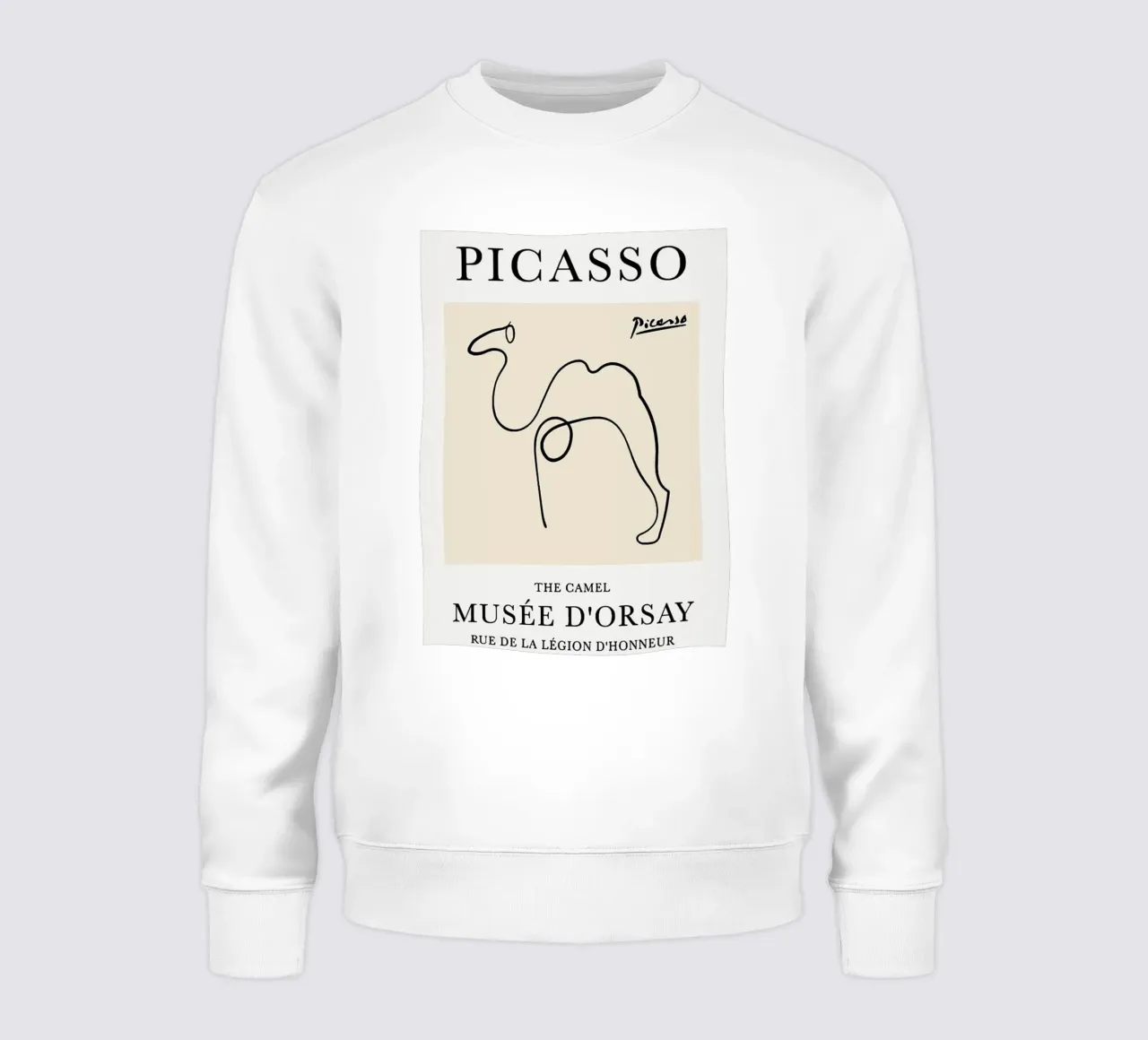 Schizzo di cammello di Picasso felpa da eternal nino