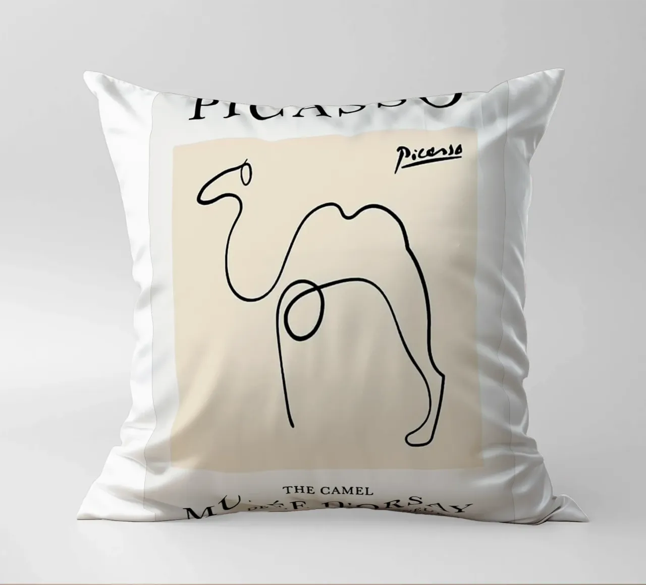 Schizzo di cammello di Picasso cuscino da eternal nino