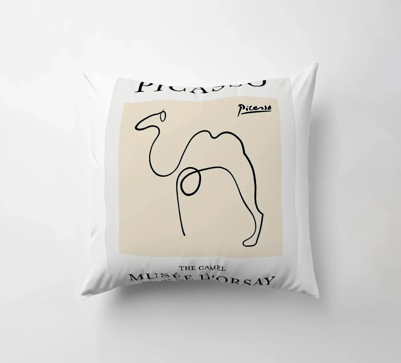 Schizzo di cammello di Picasso cuscino da eternal nino