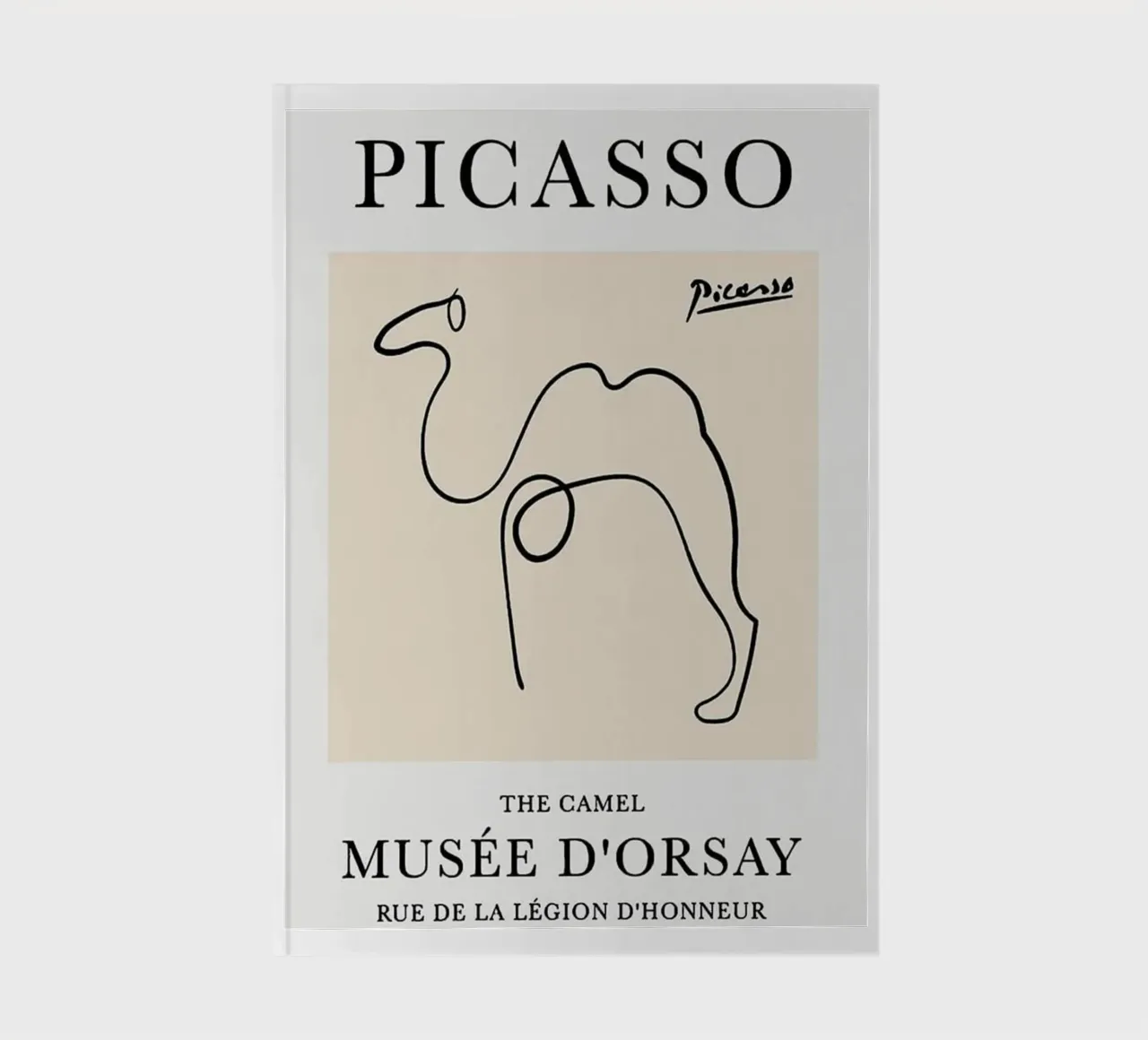 Picasso camel sketch notebook by eternal nino