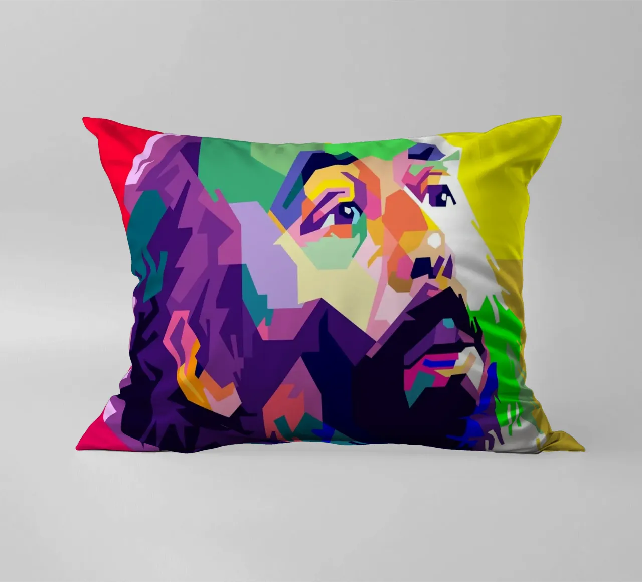Luciano Pavarotti Opera Musical Art WPAP cuscino da Artkreator