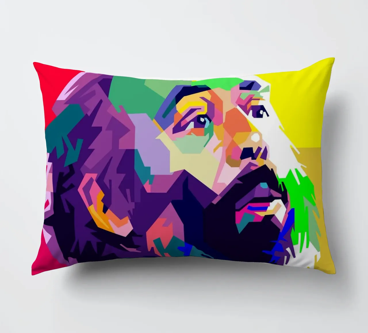 Luciano Pavarotti Opera Musical Art WPAP cuscino da Artkreator