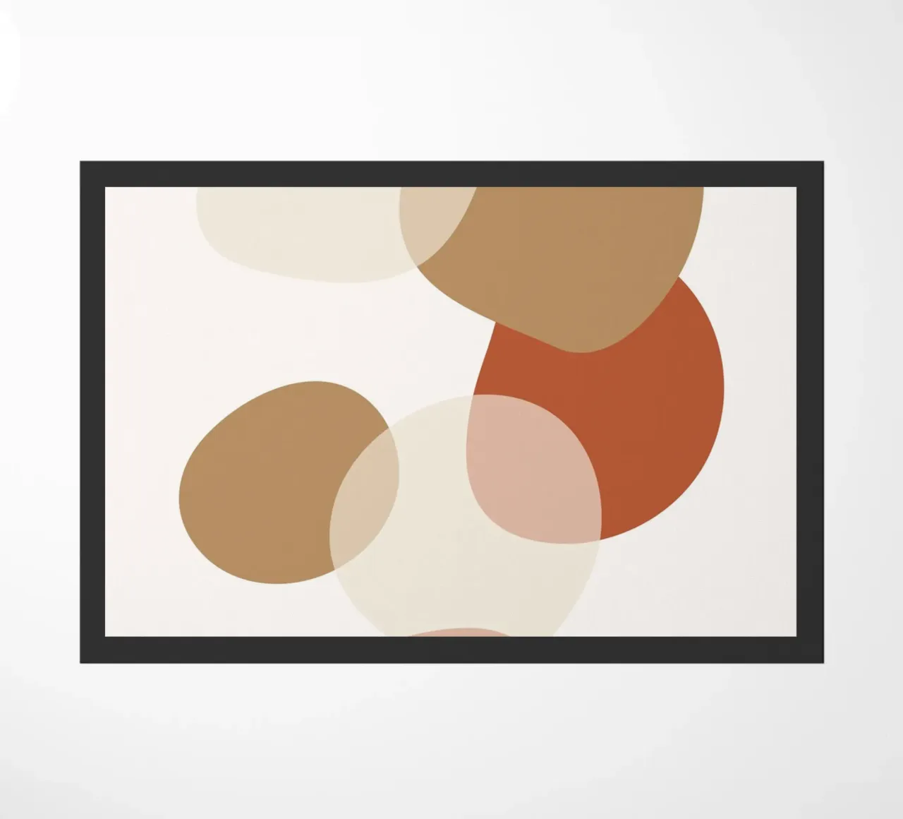 Stone stack bohemian doormat by galihstudio