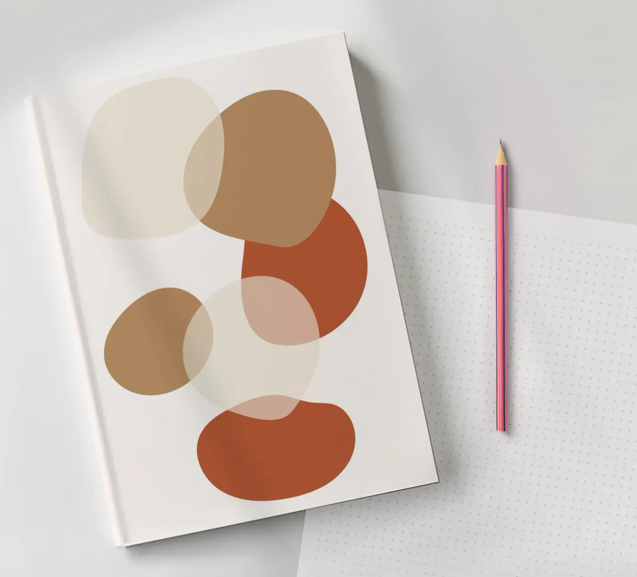 Stone stack bohemian notebook by galihstudio