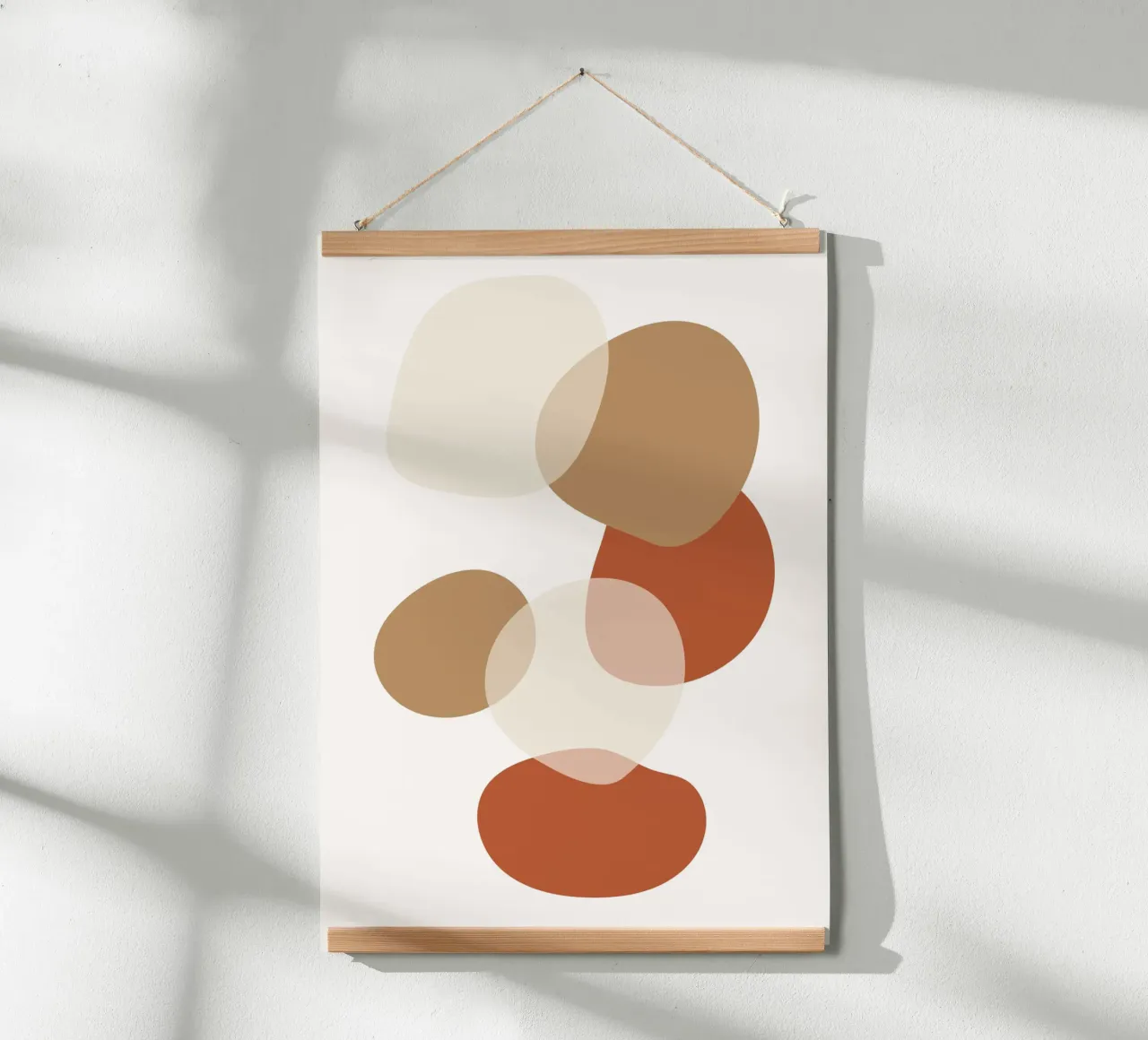 Stone stack bohemian poster by galihstudio