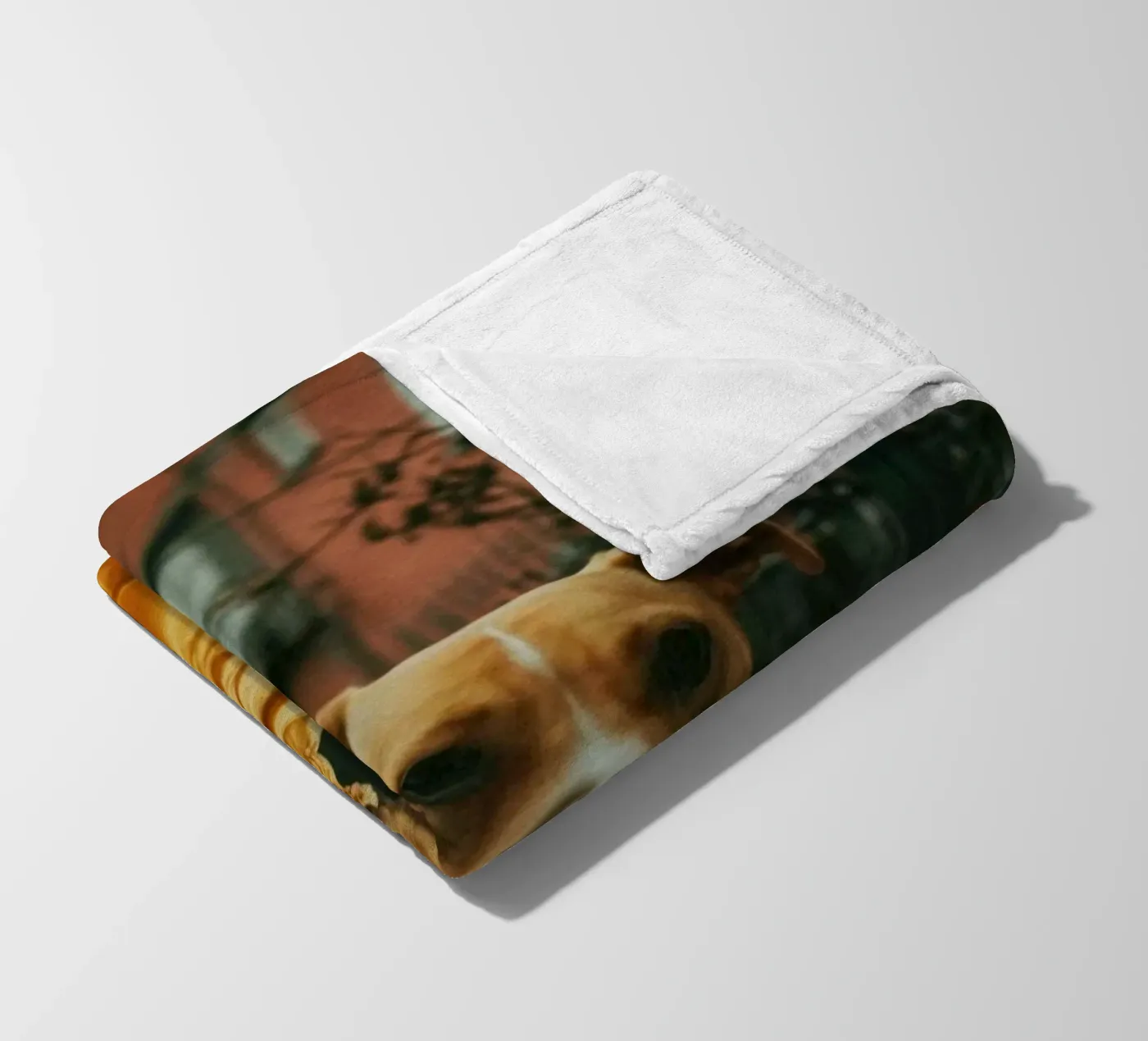 Léo fleece blanket by Affiches Chien Originales – Dogland