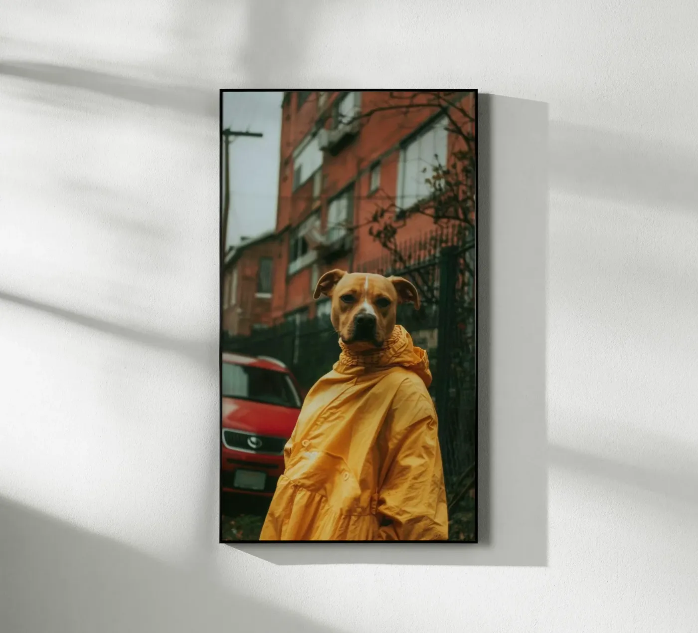 Léo acrylic glass by Affiches Chien Originales – Dogland