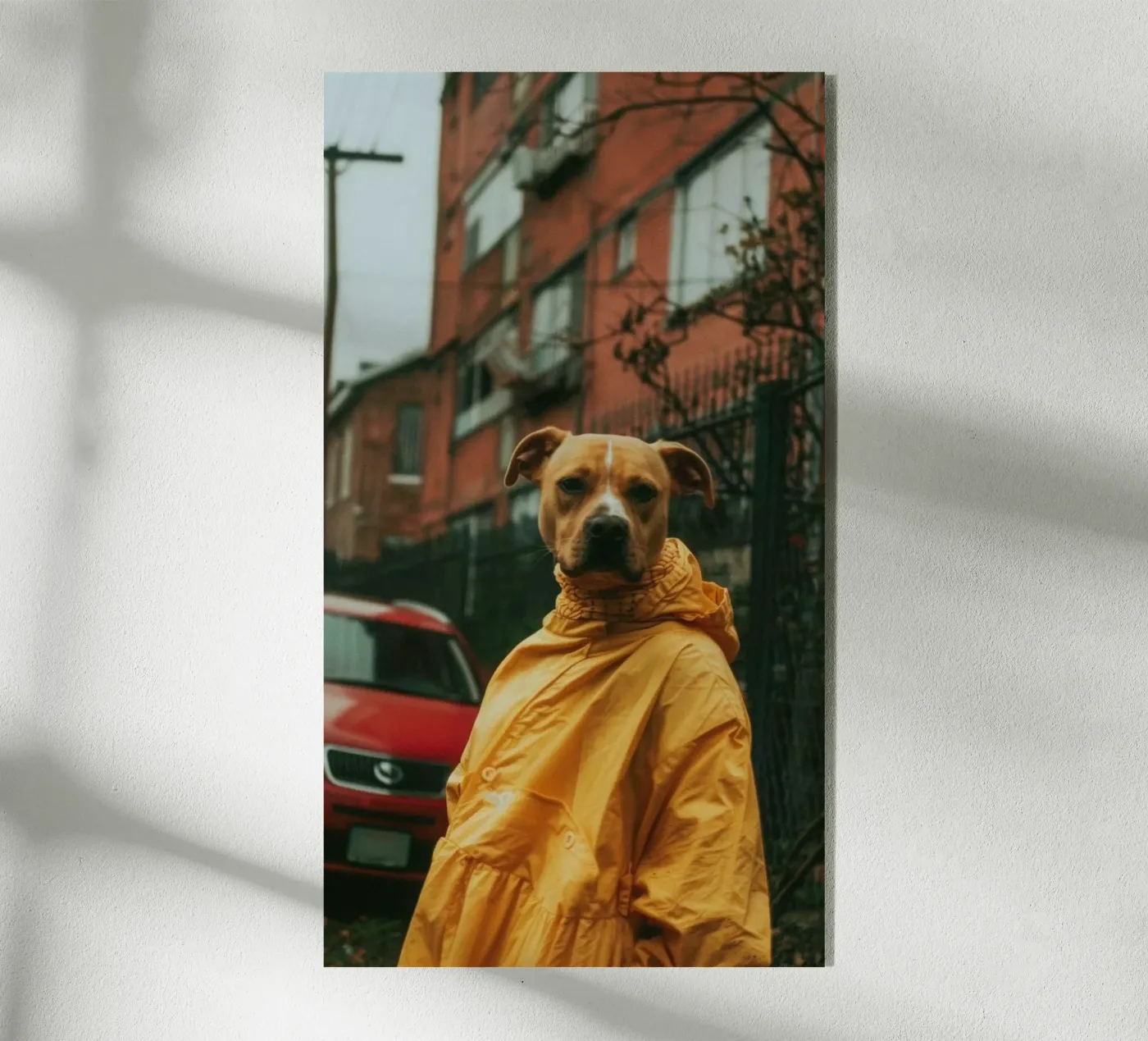 Léo acrylic glass by Affiches Chien Originales – Dogland