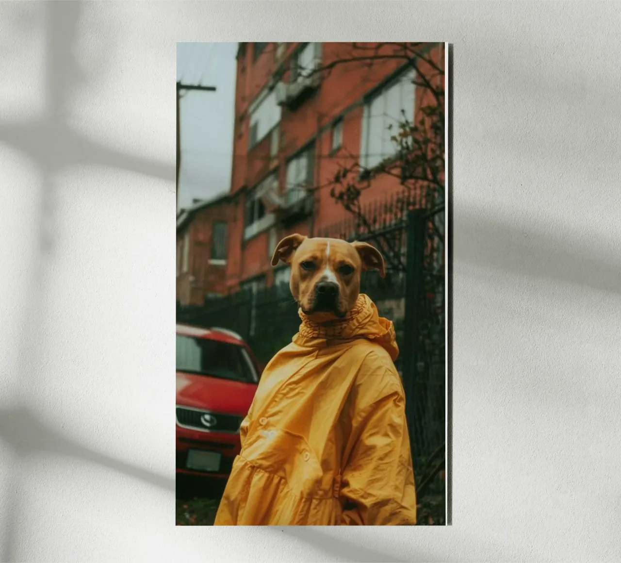 Léo forex plate by Affiches Chien Originales – Dogland