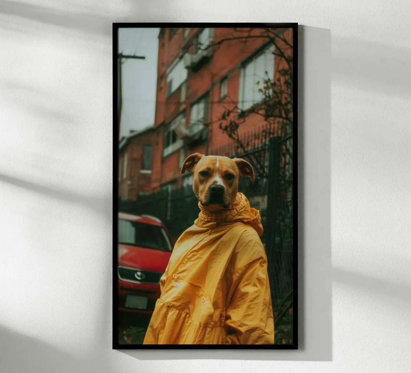 Léo Poster von Affiches Chien Originales – Dogland