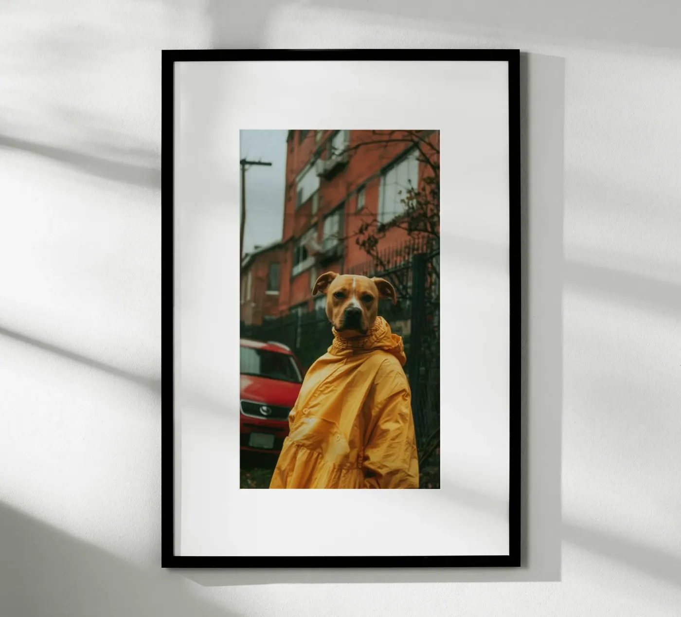 Léo Poster von Affiches Chien Originales – Dogland