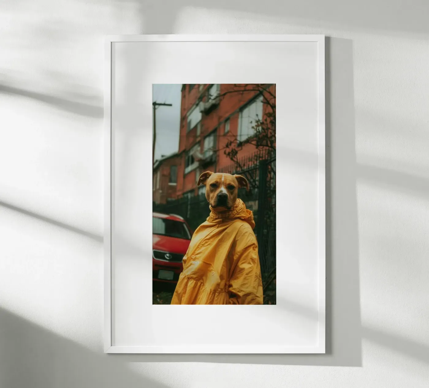 Léo Poster von Affiches Chien Originales – Dogland