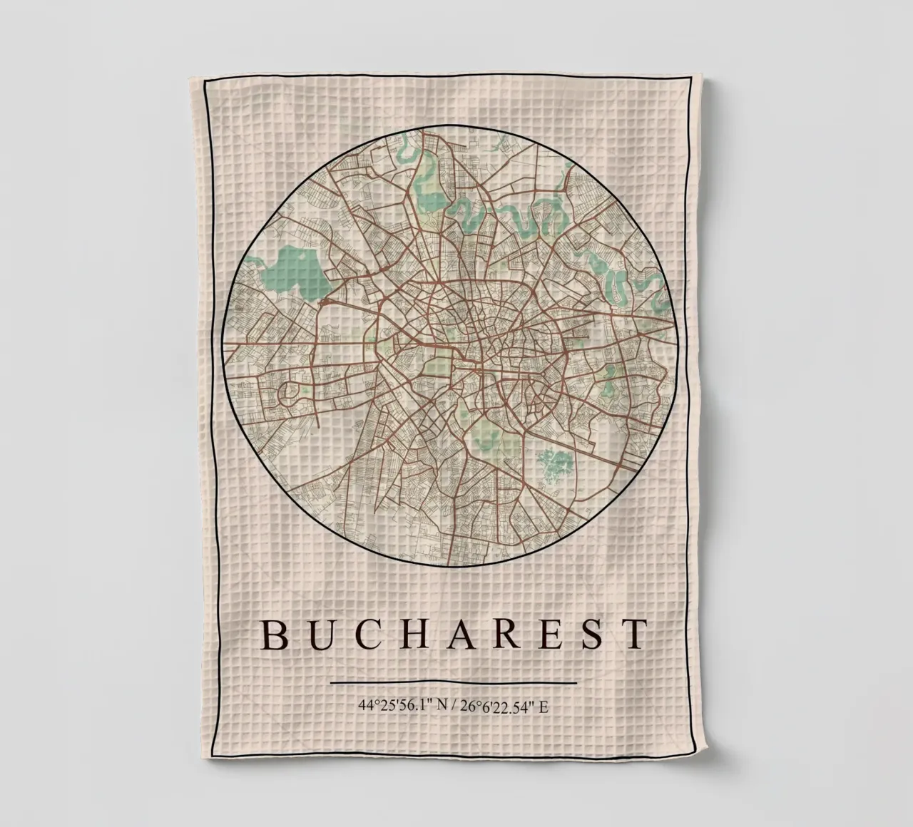 BUCHAREST canovaccio da cucina da mesa