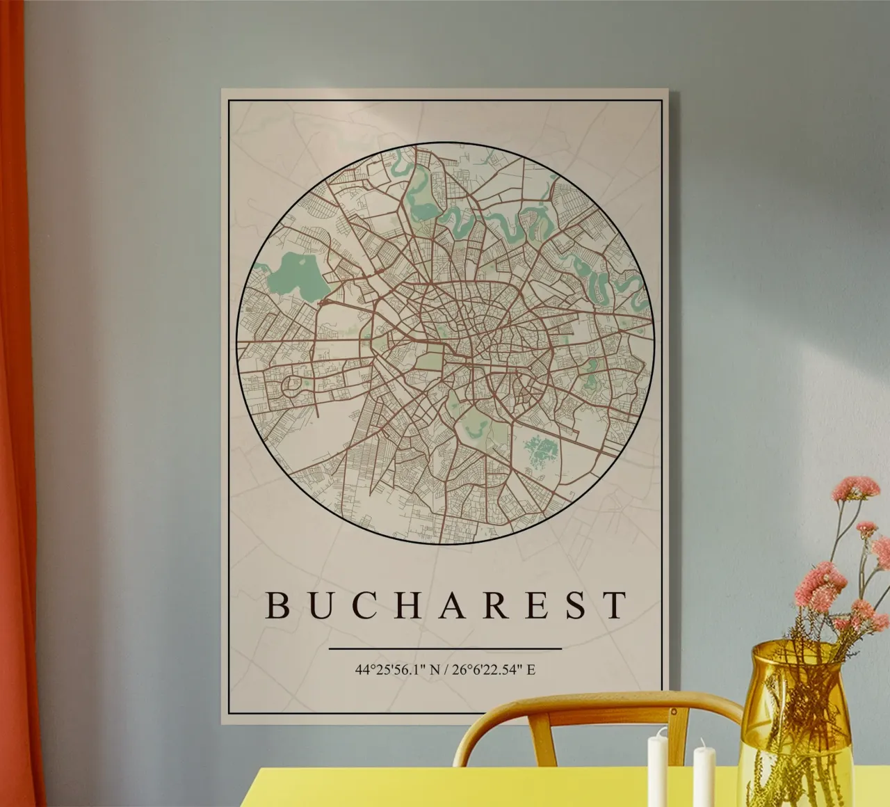 BUCHAREST plexiglass da mesa