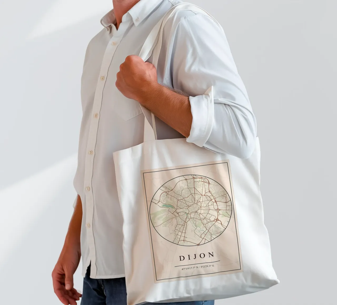 Digione borsa in juta da mesa