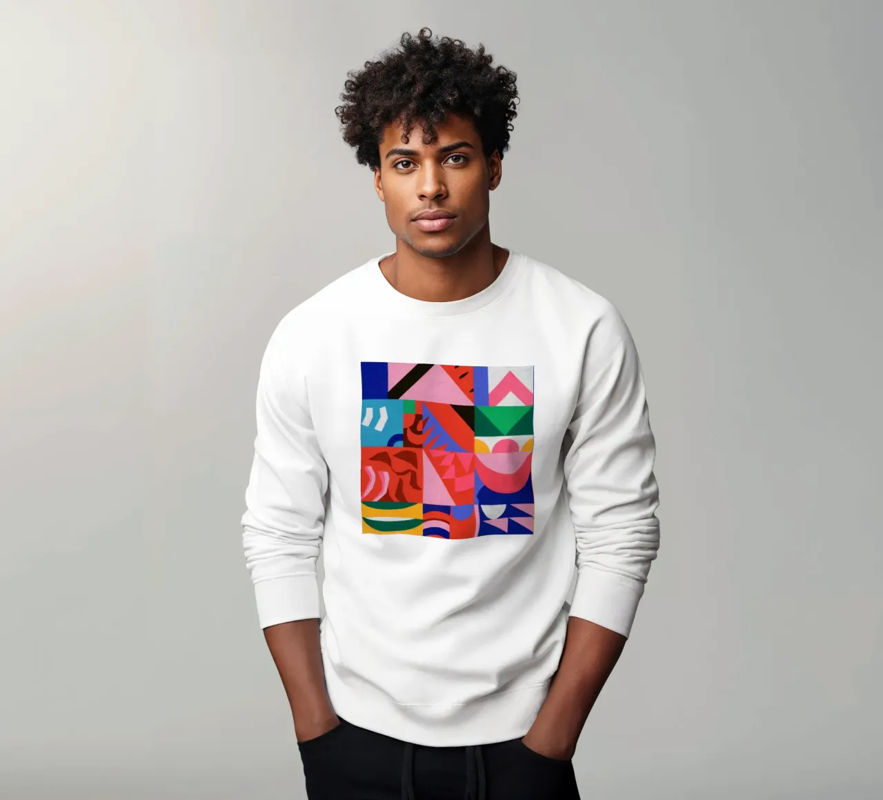 Gioco di colori di metà secolo felpa da Katarsis Mann