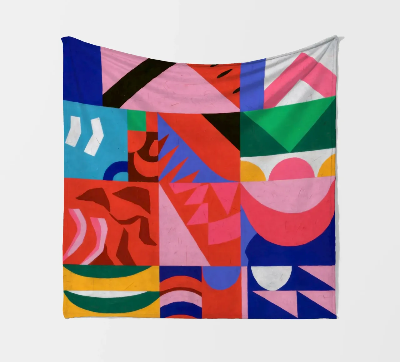 Gioco di colori di metà secolo coperta in pile da Katarsis Mann