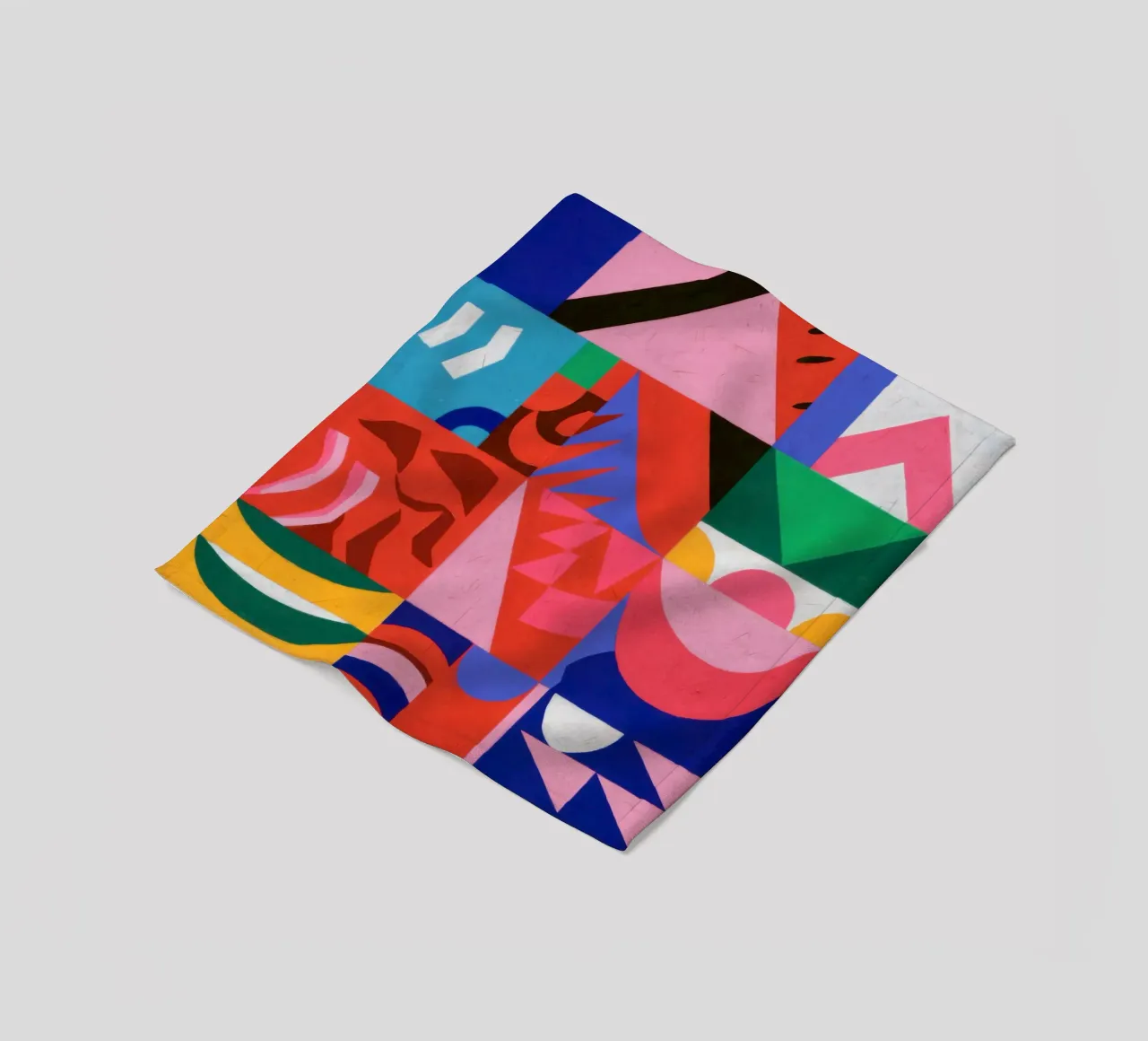 Gioco di colori di metà secolo coperta in pile da Katarsis Mann